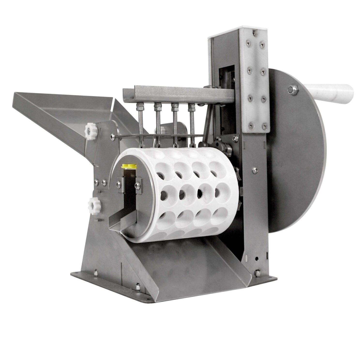 49552  Handbetriebene Entstein-Maschine für ganze Kirschen, Schatten-Morellen, Weichseln ,  max. Durchmesser 26mm, halbautomatischer Entsteiner für den gewerblichen Einsatz, made in EU (Versand kostenfrei*) 	 
		 (Entsteiner, Kirschen, Weichsel, Schattenmorelle, Gewerbe)  
	