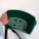 Ernte-Eimer hands free: Pflückbox (Erntehilfe, Pflückhilfe) für Obst & Gemüse, Mini-Bütte mit praktischem Bauch-Gurt,  grün,  Lese-Eimer 9 Liter