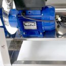 Schichtenfilter: Weinfilter-Maschine,  20x20 Weinfilter, inkl. 21 Filterplatten - geeignet für max.20 Tiefenfilter-Schichten,  inkl. Pumpe, Edelstahl-Gehäuse, fahrbar, made in EU  (versandkostenfrei *)