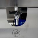 Schichtenfilter: Weinfilter-Maschine,  20x20 Weinfilter, inkl. 21 Filterplatten - geeignet für max.20 Tiefenfilter-Schichten,  inkl. Pumpe, Edelstahl-Gehäuse, fahrbar, made in EU  (versandkostenfrei *)