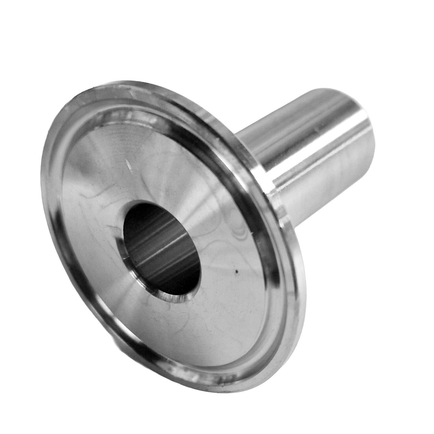   Tri-Clamp Schlauchanschluss gerade  50.5 x 19 mm Tülle 