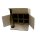 6-facher Wein-Flaschen Versandkarton ca. 40 x 32,5 x 22 cm, Wein Halbkarton mit  6er Facheinlage (6 x Gefache), 0,75 L PTZ-Versandverpackung zertifiziert für DHL und UPS (auch für 0,5 L und 1 Liter Flaschen geeignet - siehe genaue Flaschentypen)