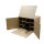 12-facher Wein-Flaschen Versandkarton  ca. 40 x 45 x 32,5 cm , Standard Weinkarton mit  12er Facheinlage (12 x Gefache), 0,75 L PTZ-Versandverpackung zertifiziert für DHL und UPS (auch für 0,5 L und 1 Liter Flaschen geeignet - siehe genaue Flaschentypen)