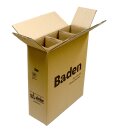 3-facher Wein-Flaschen Versandkarton ca. 40 x 32 x 12 cm,...