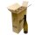 3-facher Wein-Flaschen Versandkarton ca. 40 x 32 x 12 cm, Aufdruck "Baden",  Umkarton mit  3er Facheinlage (3 x Gefache), 0,75 L PTZ-Versandverpackung zertifiziert für DHL und UPS (auch für 0,5 L und 1 Liter Flaschen geeignet - siehe genaue Flaschentypen)