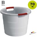B-Ware Universal-Rundbehälter TONI 70 Liter weiss,...