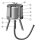 B-Ware Mini Hydropresse jetzt mit Profi Überdruckventil: Wasserdruck-Presse 6 Liter, Edelstahl Apfelpresse / Obstpresse / Mostpresse, mit Spritzschutz, Tisch- Maischepresse für Haushalt und Gastro, mit Profi Hydrodruck-Technik - leichten Gebrauchsspuren