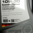 Originial REKTOL SAE 10W-30 Mehrbereichs-Motoröl, 5 Liter Kanister, Rasenmäher-Öl, Rasentraktor-Öl - universelles Mehrbereichs-Motoren-Öl für alle 4-takt Motorgeräte wie Strom-Generator, Benzin-Wasserpumpe u.s.w., made in Germany