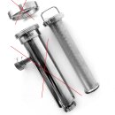 Spaltrohrsieb 0,5 mm