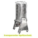 High-End Hydro-Obstpresse Edelstahl: Zottel Hydropresse Beerenpresse (Traubenpresse) / Apfelpresse HPE35k, Wasserdruck-Presse 35 Liter Inhalt, Presskorb kippbar, hoch glänzendes Finish durch elektro-polierten Edelstahl, made in EU (Versand kostenfrei)*
