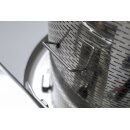 High-End Hydro-Obstpresse Edelstahl: Zottel Hydropresse Beerenpresse (Traubenpresse) / Apfelpresse HPE35k, Wasserdruck-Presse 35 Liter Inhalt, Presskorb kippbar, hoch glänzendes Finish durch elektro-polierten Edelstahl, made in EU (Versand kostenfrei)*