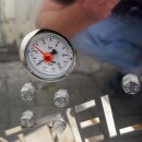 High-End Hydro-Obstpresse Edelstahl: Zottel Hydropresse Beerenpresse (Traubenpresse) / Apfelpresse HPE35k, Wasserdruck-Presse 35 Liter Inhalt, Presskorb kippbar, hoch glänzendes Finish durch elektro-polierten Edelstahl, made in EU (Versand kostenfrei)*