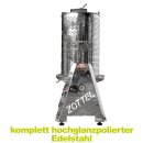 High-End Hydro-Obstpresse Edelstahl: Zottel Hydropresse Beerenpresse (Traubenpresse) / Apfelpresse HPE35k, Wasserdruck-Presse 35 Liter Inhalt, Presskorb kippbar, hoch glänzendes Finish durch elektro-polierten Edelstahl, made in EU (Versand kostenfrei)*