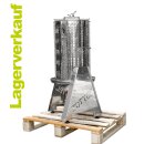 High-End Hydro-Obstpresse Edelstahl: Zottel Hydropresse Beerenpresse (Traubenpresse) / Apfelpresse HPE35k, Wasserdruck-Presse 35 Liter Inhalt, Presskorb kippbar, hoch glänzendes Finish durch elektro-polierten Edelstahl, made in EU (Versand kostenfrei)*