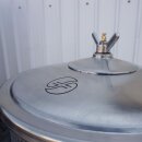 Steige jetzt von der 40L Klasse auf: Edelstahl Hydropresse  FISCHER-LAHR FP67Inox, 67 Liter, Edelstahl Obstpresse kippbar, hochwertige Inox Wasserdruckpresse (Versand kostenfrei*)