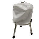 Fischer-Lahr® Mini Profi-Hydropresse FP6INOX: Wasserdruck-Presse 6 Liter, komplett aus Edelstahl, Apfelpresse / Obstpresse / Mostpresse, Tisch-Maischepresse für Haushalt, Gastro & Labor, mit Profi Hydrodruck-Technik, mit verstärktem Edelstahl-Deckel