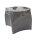 Fischer-Lahr® Mini Profi-Hydropresse FP6INOX: Wasserdruck-Presse 6 Liter, komplett aus Edelstahl, Apfelpresse / Obstpresse / Mostpresse, Tisch-Maischepresse für Haushalt, Gastro & Labor, mit Profi Hydrodruck-Technik, mit verstärktem Edelstahl-Deckel