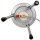 Fischer-Lahr® Mini Profi-Hydropresse FP6INOX: Wasserdruck-Presse 6 Liter, komplett aus Edelstahl, Apfelpresse / Obstpresse / Mostpresse, Tisch-Maischepresse für Haushalt, Gastro & Labor, mit Profi Hydrodruck-Technik, mit verstärktem Edelstahl-Deckel