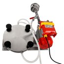 Schichtenfilter: Fischer  RF22 v2024, Schnapsfilter- / Likörfilter-Maschine, ideal auch für kleinere Lebensmittel-Mengen, Ø 22cm Rundfilter aus schwerem Edelstahl, 2 Schichten, mit original ROVER Edelstahl-Pumpe, 120 l/h, made in EU (versandkostenfrei)*