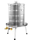 B-Ware Edelstahl Wasserdruckpresse 90 Liter - leichte Gebrauchsspuren Vorführmodell