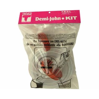 Demi-John Kit (zum umfüllen in Glasballon) für Enolmatic Abfüllgerät
