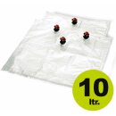 (ab 0,95 EUR - STAFFELPREISE BEACHTEN!) Bag-in-Box: 10l Beutel  mit VITOP Verschluss  mittig