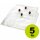 (ab 0,65 EUR - STAFFELPREISE BEACHTEN!) Bag in Box: 5 Liter Beutel, 2-lagige Spezialfolie, transparent, VITOP Verschluss mittig , made in EU