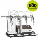 ENOL Abfüller / Vakuum-Füllmaschine: Enolmaster Standard - Edelstahl Vakuum Flaschenfüller 4-stellig / 600 Flaschen/Std. (versandkostenfrei)*