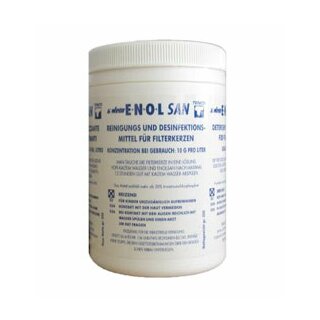 Details:   Enolsan-Reiniger für Filterkerzen (Enolmatic Filter), 250 Gramm Dose / Enolsan-Reiniger 250 Gramm Dose,Enolmatic Reiniger 