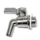 Kugelhahn V2A Gewinde 1/2" Zoll,  lebensmittelechter...