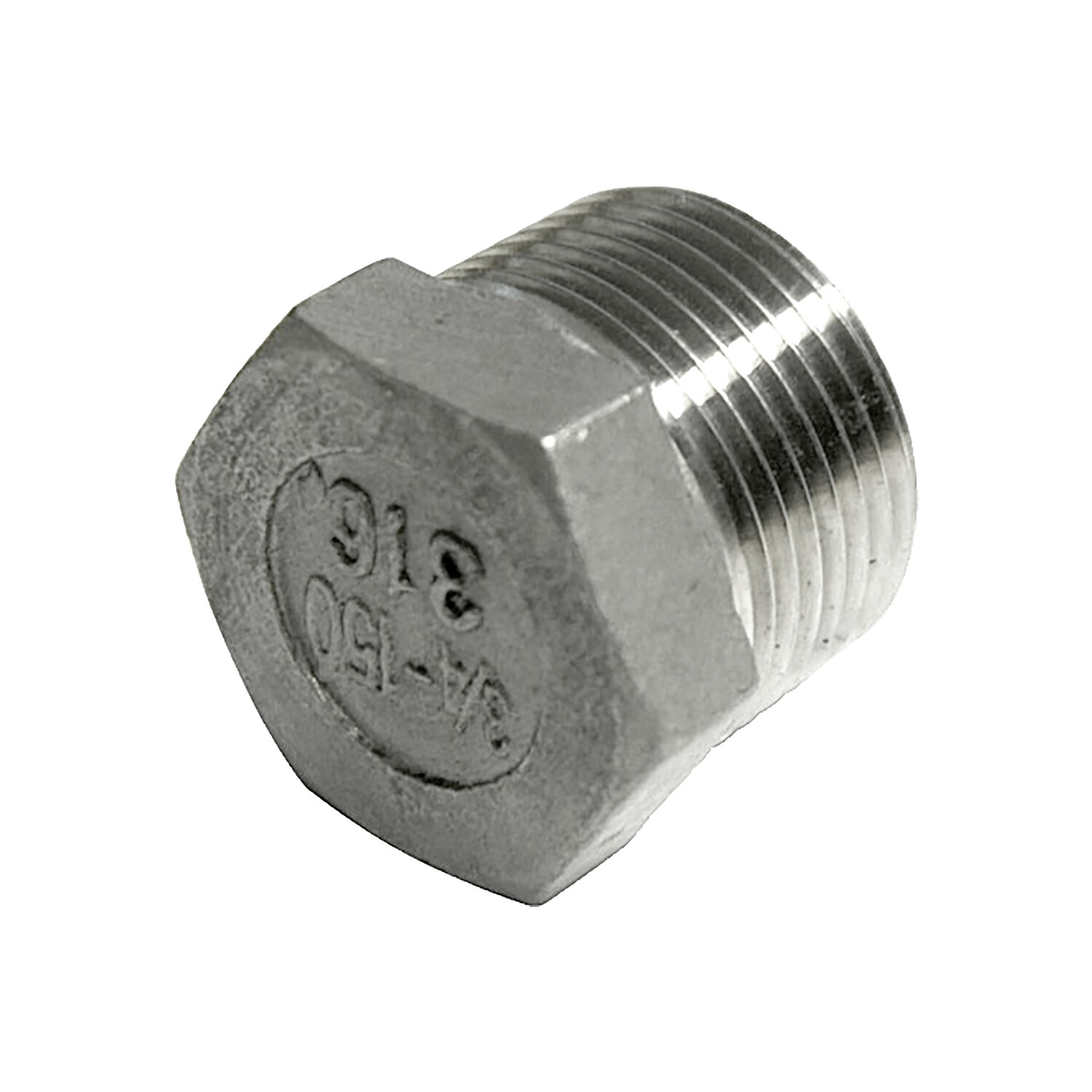 SM12304  Blindstopfen, Verschlussstopfen 1 Zoll, Edelstahl, lebensmittelecht 	 
		 (Edelstahlhahn, Kugelhahn,Scheibenventil,Blindkappe,Honighahn,Probierhahn, Zapflochklappe, Doppelnippel)  
	