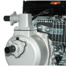 Wasserpumpe Garten: Benzin-betriebene Wasserpumpe YERD BW QDZ25-35, 1,5 PS 4-Takt Motor mit Schwimmervergaser