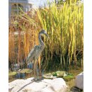 Bronzefigur Graureiher  56 cm hoch