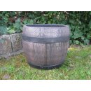 YERD Blumenkübel: Fass Barrel S (30cm x 32cm) ,...