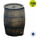 YERD Regenfass: Wassertank Fass 120 Liter, naturgetreuste...