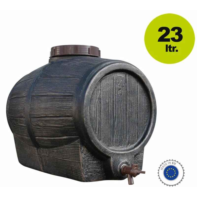 6194 /  Kunststofffass: Dekoratives Barrik Weinfass 23 Liter aus lebenmittelechtem Kunststoff