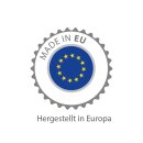 YERD Basics: Einrad-Schubkarre 200 Liter Großmuldenkarre, Hofkarre verzinkt - schwarz