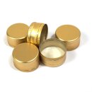 Maschinenschraubverschl. M28 Gold Laenge 15