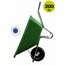 YERD Basics: Einrad-Schubkarre, grüne Mulde,  200...