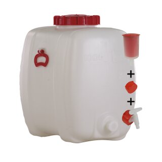 Graf Getränkefass Oval 100 Liter mit Auslaufhahn NW 10 und Gärspund
