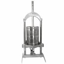 Obstpresse hydraulisch Edelstahl: 18 Liter  Obstpresse / Beerenpresse / Honigpresse / Apfelpresse  OPRIH18 incl. Presstuch, hydraulisch (versandkostenfrei)*