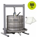 Obstpresse hydraulisch: Edelstahl, 50 Liter Obstpresse...