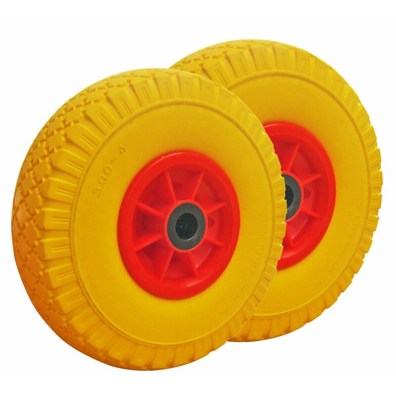 80824 /  Polyethylen Rad mit Gelben Mantel