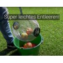 Der bewährte PROFI Rollsammler für Nüsse: YERD - original Roll-In Small (NEU v2022) Haselnuss-Sammler / Rollsammler Eicheln  -  erspare dir jetzt das mühsame aufsammeln!