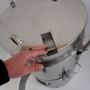 YERD Kochkessel 80 Liter,  kippbarer Kochofen / Kartoffeldämpfer  - Futterdämpfer  / Gulaschkanone aus Edelstahl, mit Holzfeuerung geschweißt (Versand kostenfrei)*