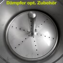 YERD Kochkessel 80 Liter,  kippbarer Kochofen / Kartoffeldämpfer  - Futterdämpfer  / Gulaschkanone aus Edelstahl, mit Holzfeuerung geschweißt (Versand kostenfrei)*