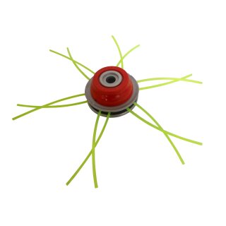 Freischneider Zubehör: YERD Aluminum universal Fadenkopf mit 2  bis zu 6  doppelten Mäh-Fäden (12), leicht und einfach zu bestücken