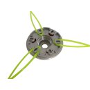 Freischneider Zubehör: YERD Aluminum universal Fadenkopf mit 2  bis zu 6  doppelten Mäh-Fäden (12), leicht und einfach zu bestücken