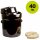 Sauerkraut selber machen: Sauerkrauttopf Steingut, Gärglocke mit Wasserrand, Keramik-Fass 40 Liter Inhalt
