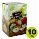 (ab 1,02 EUR - STAFFELPREISE BEACHTEN!) Bag-in-Box Karton  Motiv Apfelsaft "Meine Ernte" 10 Liter ohne Beutel